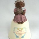 Teddy Bear Mom You Hold A Special Blessing In My Heart Porcelain Bell Figure By Enesco Vintage 1988 Teddy Bear Mom You Hold A Special Blessing In My Heart Porcelain Bell Figure By Enesco Vintage 1988