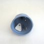 Praying Hands Blue Porcelain Bell Figurine Vintage 1979
