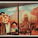 The Chuck Wagon 4 At Wall Drug Badland South Dakota Postcard Vintage 1960s