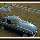 The New MGB/GT Mark II Fastback Sports Car Postcard Vintage 1960s