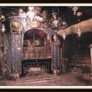 Bethlehem Grotto of The Nativity Postcard Vintage 1950s