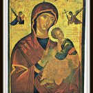 Patmos Greece Virgin Mary Icon of The 17th Century Monastery of Saint John Postcard Vintage 1970s Patmos Greece Virgin Mary Icon of The 17th Century Monastery of Saint John Postcard Vintage 1970s