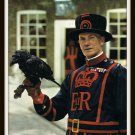 The Tower Ravens Tower of London Postcard Vintage 1970s The Tower Ravens Tower of London Postcard Vintage 1970s
