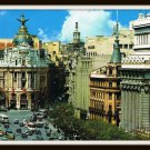 Madrid Spain Alcala Street And Jose Antonio Avenue Postcard Vintage 1960s Madrid Spain Alcala Street And Jose Antonio Avenue Postcard Vintage 1960s