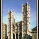 Notre Dame Basilica Montreal Canada Catholic Church Postcard Vintage 1990s