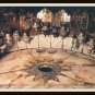 Bethlehem Israel The Star of Bethlehem Postcard Vintage 1950s