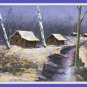 The First Snow Groom Creek Arizona Casino Postcard Vintage 1990s