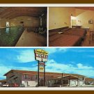 Scottsbluff Nebraska Lamplighter Motel Postcard Vintage 1950s