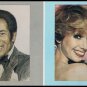 Lou Rawls Sandy Duncan Large Promo Card Las Vegas Hilton Postcard Vintage 1970s