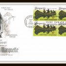 300th Anniversary Jacques Marquette First Day Cover Issue Envelope Stamps Vintage 1968