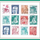 20 Mixed Netherlands Dutch Nederland & Deutsche Postage Stamps Vintage
