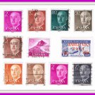 Mixed Lot of 21 Espana Correos Spain Postage Stamps Vintage Mixed Lot of 21 Espana Correos Spain Postage Stamps Vintage