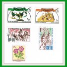 5 Dominica and Republic of The Congo Postage Stamps Vintage 5 Dominica and Republic of The Congo Postage Stamps Vintage