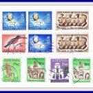10 Mixed South Africa Postage Stamps Vintage