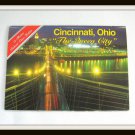 12 Photos Deluxe View Folder Booklet Cincinnati Ohio The Queen City Vintage 1980s