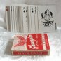 Full Deck Playing Cards Champion Red & White Arrco Linen Finish Vintage
