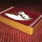 Fancy White Horse Playing Cards Arrco Full Deck Gilded Made in USA Vintage