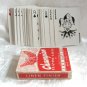 Full Deck Playing Cards Champion Red & White Arrco Linen Finish Chicago Vintage