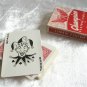 Full Deck Playing Cards Champion Red & White Arrco Linen Finish Chicago Vintage