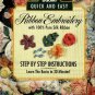 Bucilla Quick & Easy Ribbon Embroidery Step By Step Instructions VHS Video