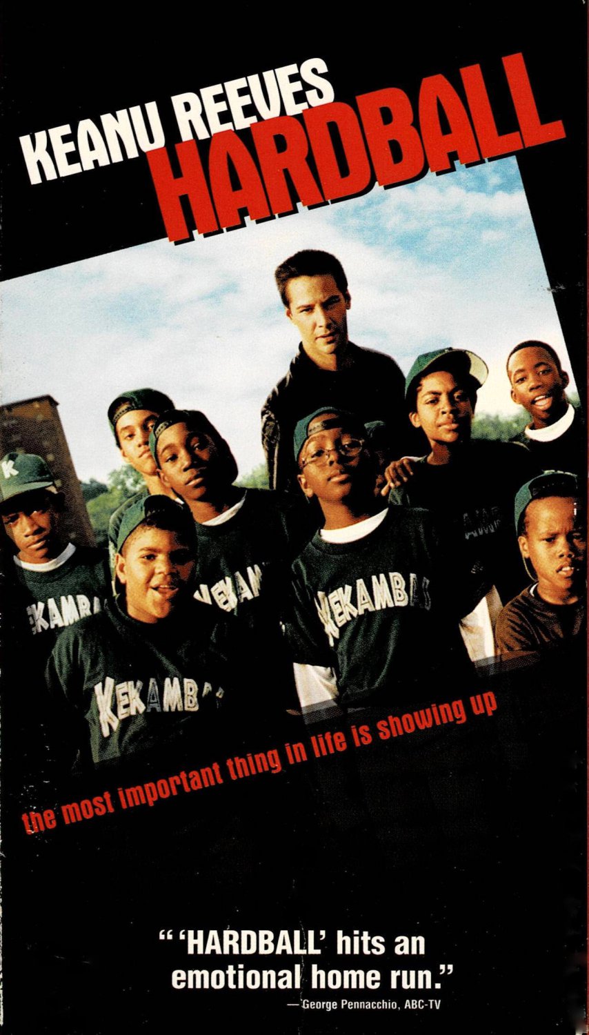 Hardball Movie Starring Keanu Reeves Diane Lane VHS Video