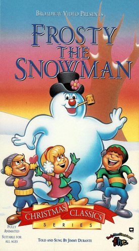 Frosty The Snowman VHS Video Animated Told & Sung By Jimmy Durante ...