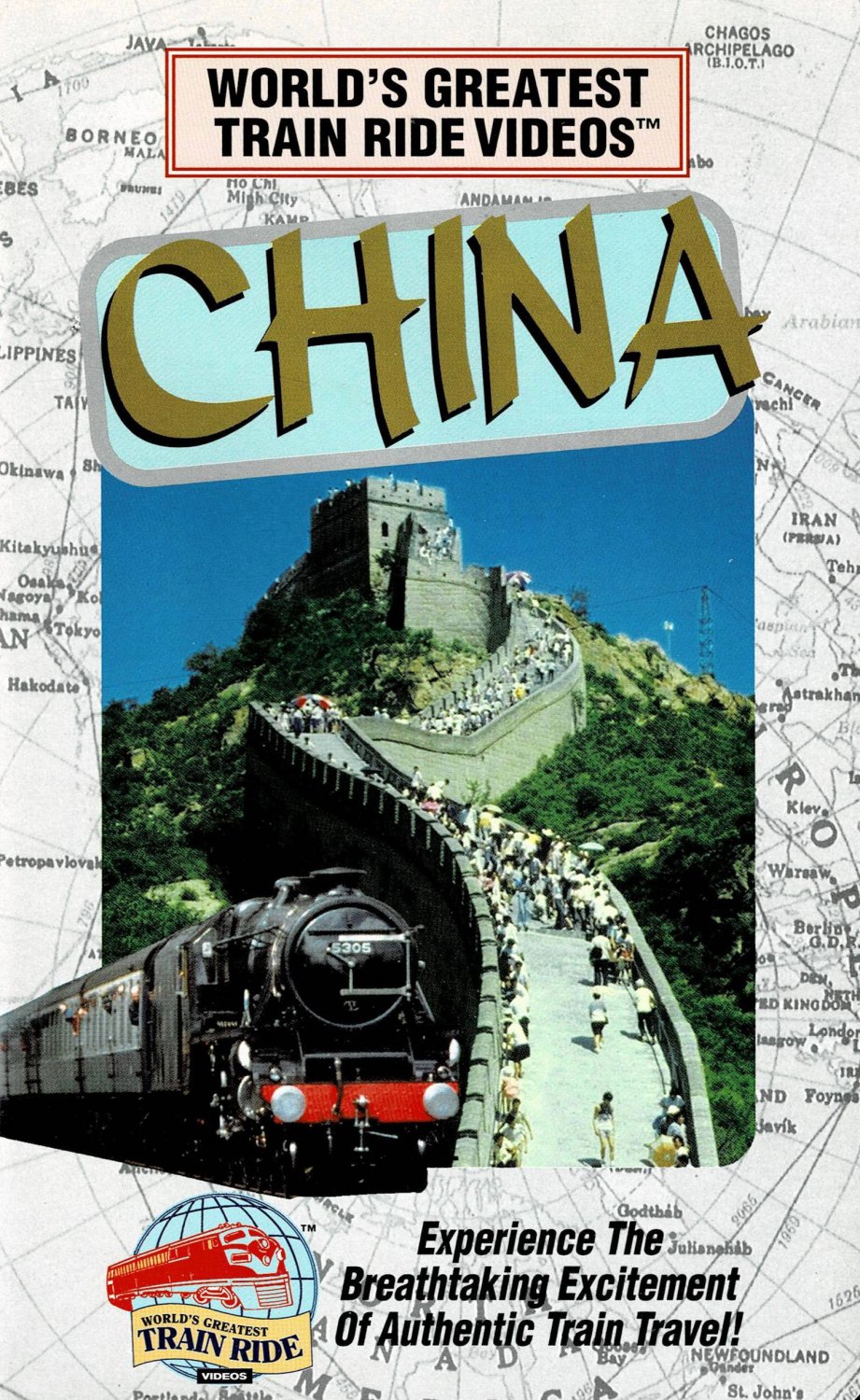 World's Greatest Train Ride Videos China VHS Documentary Experience The