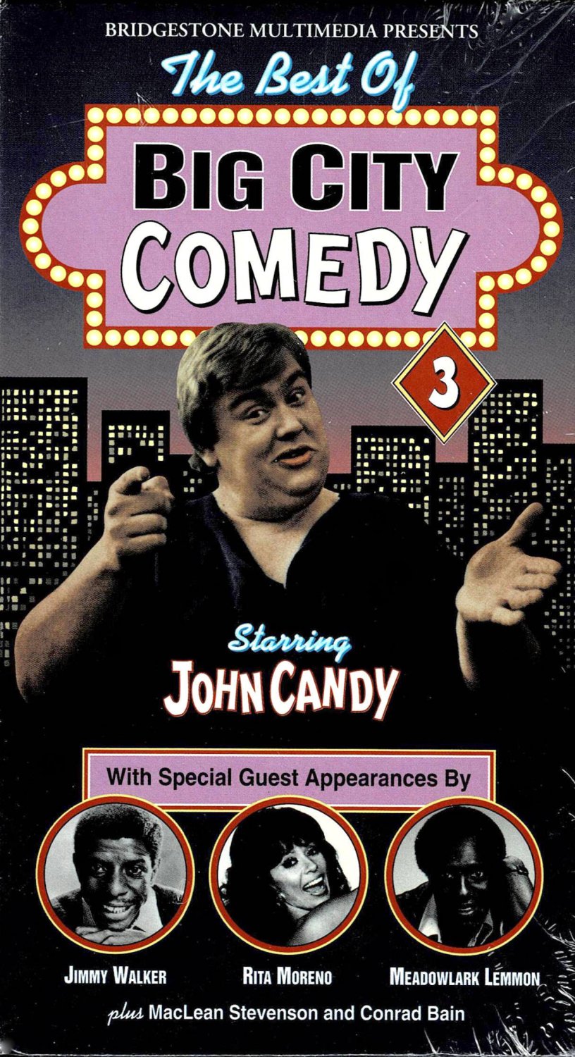 The Best of Big City Comedy 3 Starring John Candy VHS Video NEW