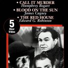 Hollywood Tough Guys 3 Full Length Features Bogart Cagney Robinson 5 Hours VHS Video New