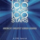American Film Institute AFI's 100 Years 100 Stars America's Greatest Screen Legends VHS Video