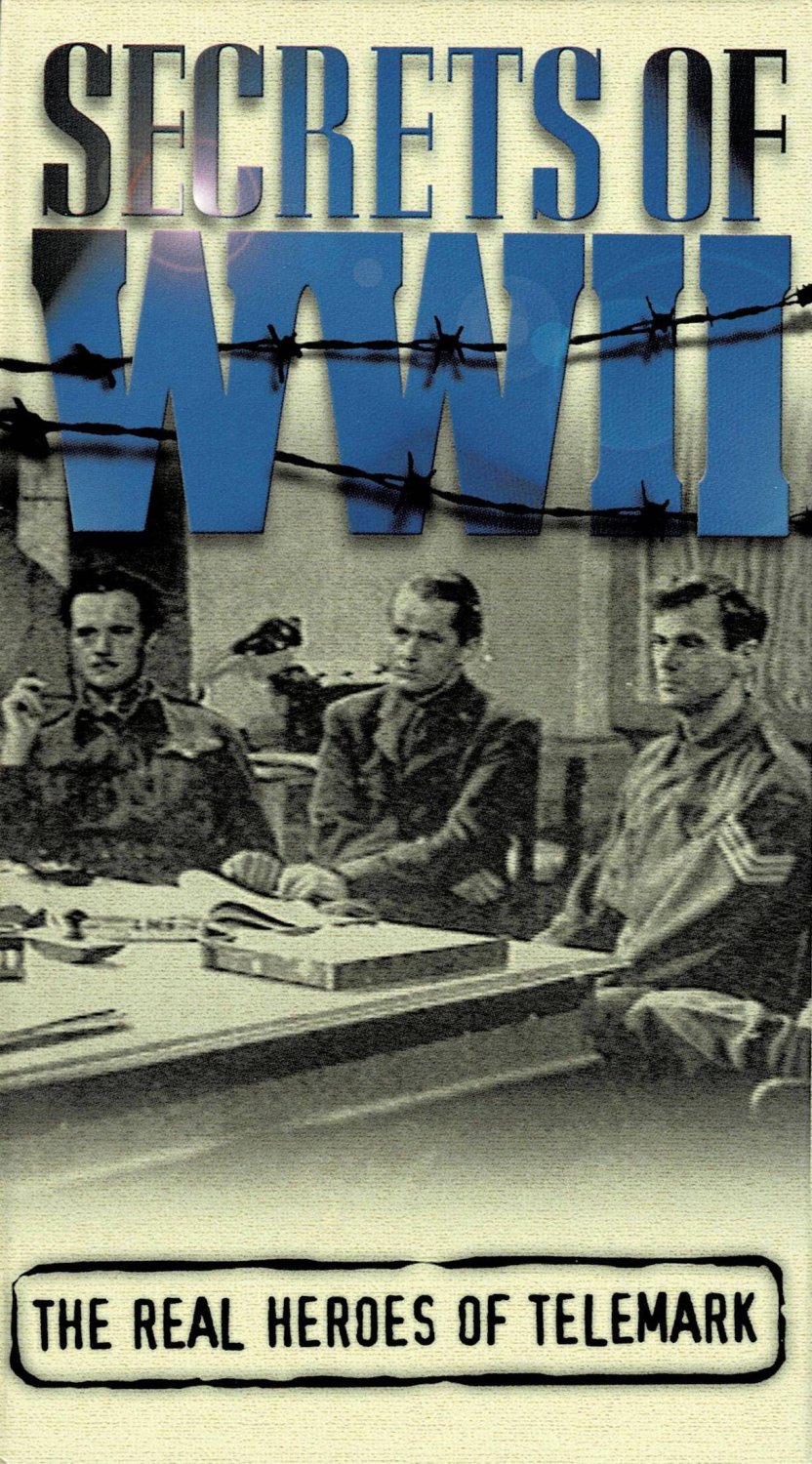 Secrets of WWII The Real Heroes of Telemark World War 2 Documentary VHS Video RARE