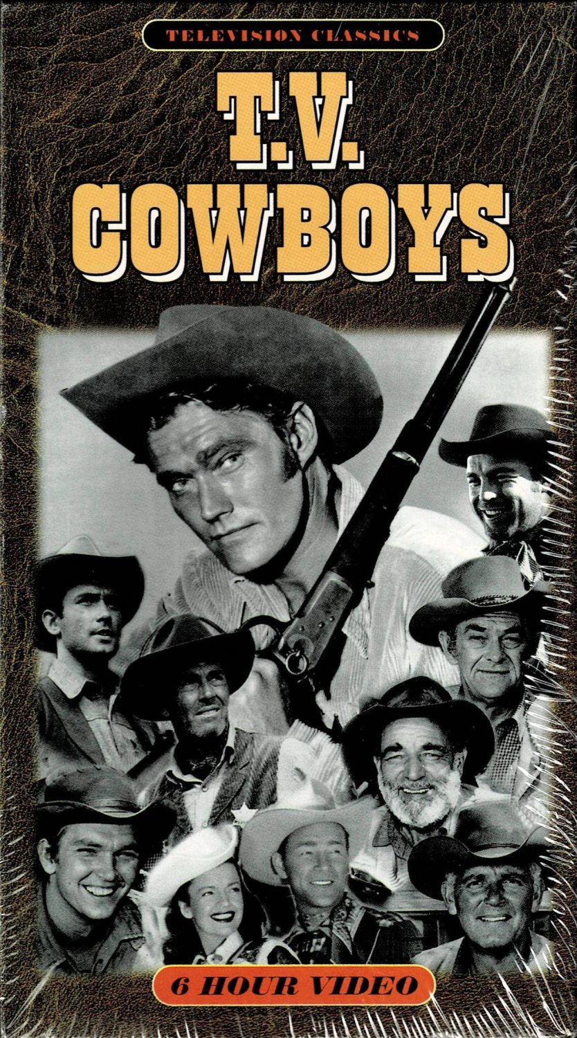 T.v. Cowboys Television Classics 6 Hours Death Valley Days Wagon Train 