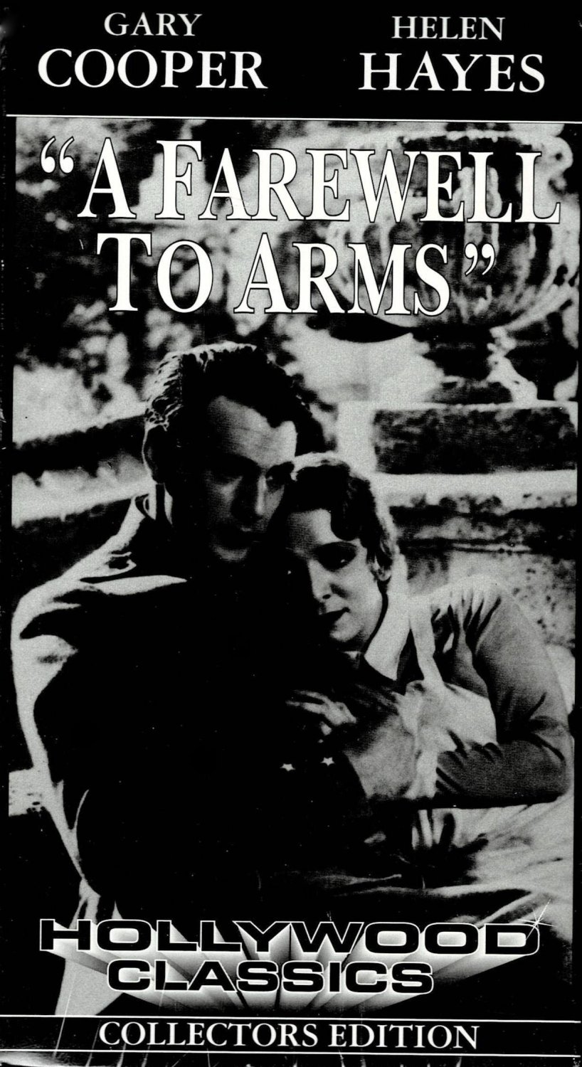 A Farewell To Arms Gary Cooper Helen Hayes Movie Hollywood Classics