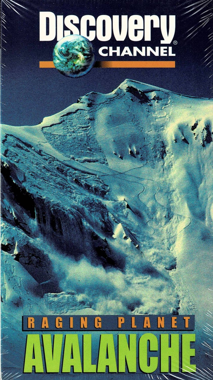 Raging Planet Avalanche Discovery Channel Documentary VHS Video NEW