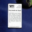 Deep Inside The Titanic Documentary Discovery Channel VHS Video NEW
