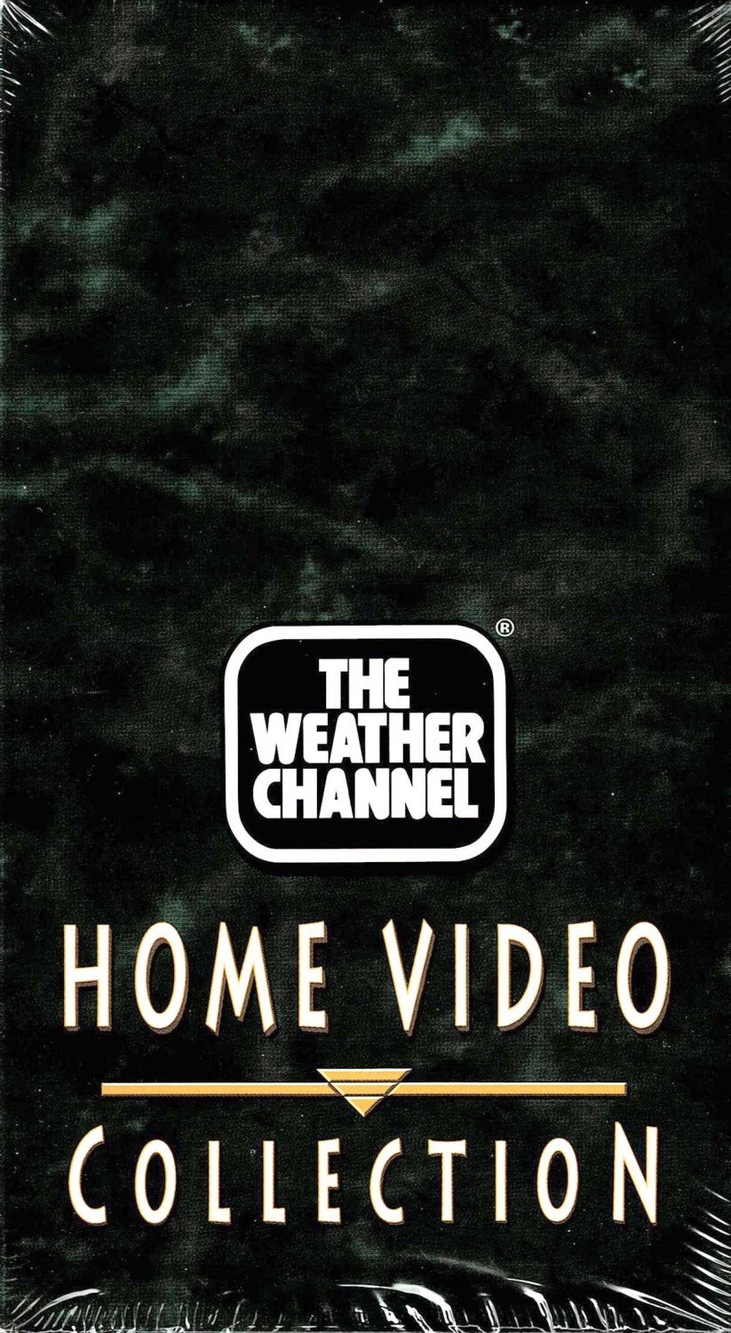 The Weather Channel Home Vhs Video Collection Target Tornado