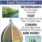 World's Most Exotic Travel Destinations Netherlands Italy Canada & More VHS Video NEW