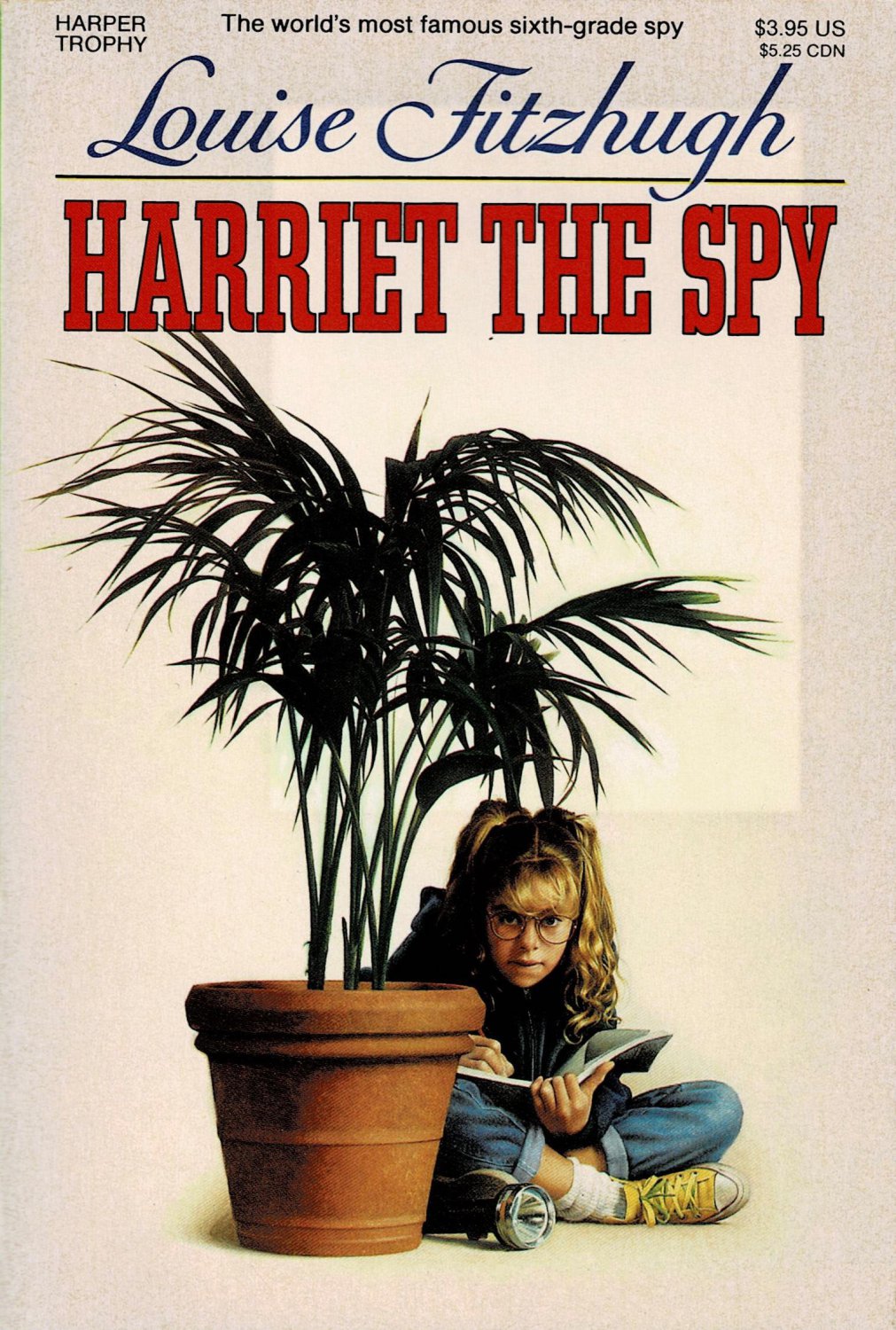 Harriet The Spy By Louise Fitzhugh Paperback Book First Harper Trophy ...