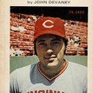 The Baseball Life of Johnny Bench By John Devaney Paperback Book Vintage 1974