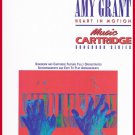 Amy Grant Heart in Motion Music Songbook Series Piano Organ Yamaha Large Book