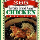 365 Favorite Brand Name Chicken Recipes Cookbook Large Hardcover Book 1996 365 Favorite Brand Name Chicken Recipes Cookbook Large Hardcover Book 1996