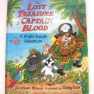 The Lost Treasure of Captain Blood Pirate Adventure Jonathan Stroud 1st U.S. Edition Hardcover Book