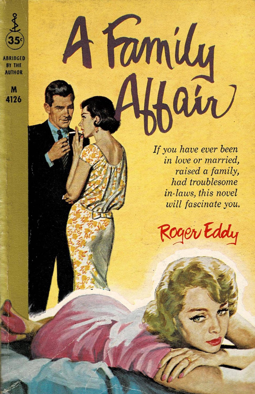 A Family Affair By Roger Eddy An Adult Novel of Love & Infidelity