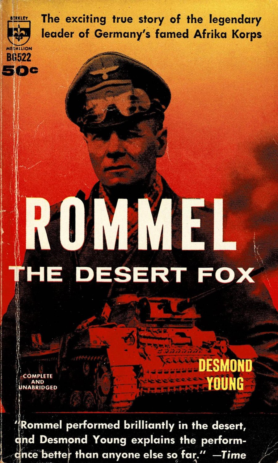 Rommel The Desert Fox By Desmond Young True Military Paperback Book ...