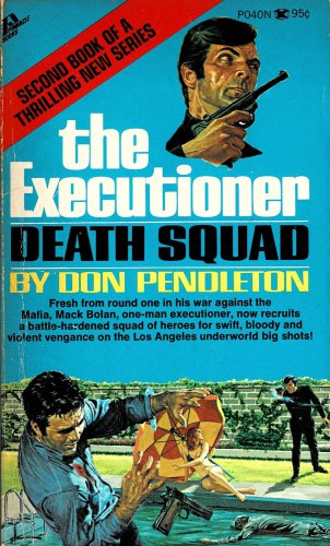 The Executioner Death Squad By Don Pendleton Paperback Book Vintage 1971