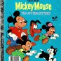 Walt Disney's Mickey Mouse The Kitten Sitters A Little Golden Hardcover Book Vintage 1976