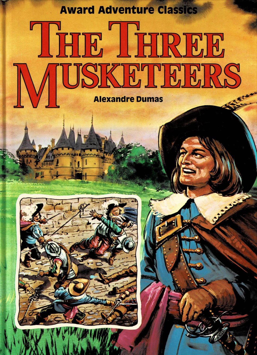 The Three Musketeers Alexandre Dumas By Jane Carruth Adventure Classics Large Hardcover Book 1982