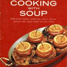 A Campbell Cookbook Cooking With Soup Hardcover Spiral Book Vintage 1950s