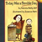 Today Was A Terrible Day By Patricia Reilly Giff Children Ages 5 to 8 Paperback Book Vintage 1984
