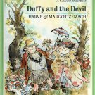 Duffy And The Devil By Harve & Margot Zemach For Ages 5 to 8 Large Paperback Book Vintage 1986